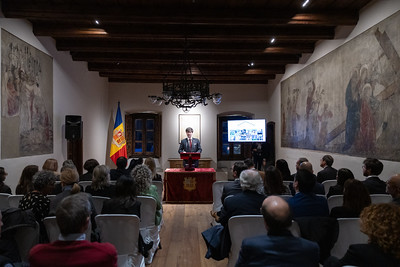 Presentación de la candidatura a patrimonio mundial en La Casa de la Vall.