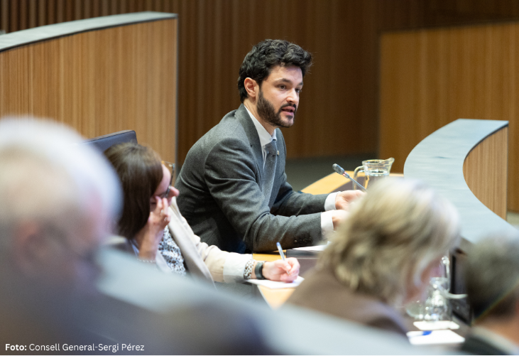 Reunión del grupo parlamentario Concòrdia en Andorra sobre nombramientos estratégicos