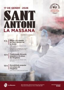 Celebración de la Escudella de Sant Antoni en La Massana