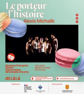 Cartel de la obra Le porteur d’histoire de Alexis Michalik