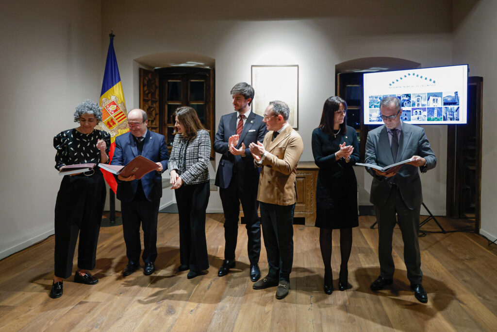 Presentación de la candidatura a la UNESCO sobre el Coprincipat de Andorra
