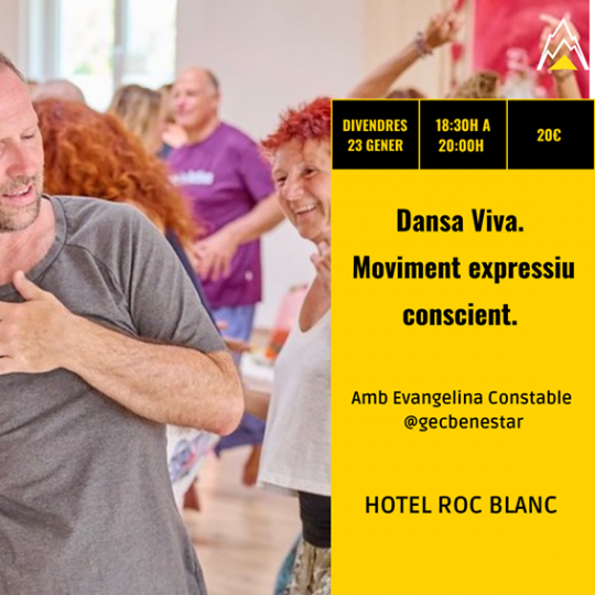 Participantes en un taller de danza viva en Escaldes-Engordany