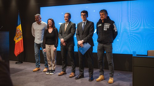 Presentación del Trofeo Borrufa con autoridades y organizadores en Andorra
