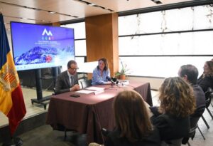 Presentación del Congreso Mundial de Turismo de Montaña y Bienestar en Andorra