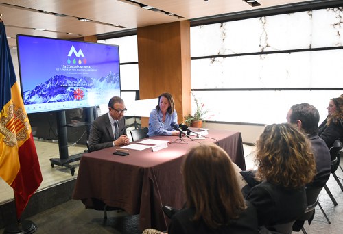 Presentación del Congreso Mundial de Turismo de Montaña y Bienestar en Andorra