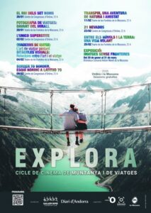 Cartel de la película TRANSPIR sobre naturaleza y amistad en los Pirineos