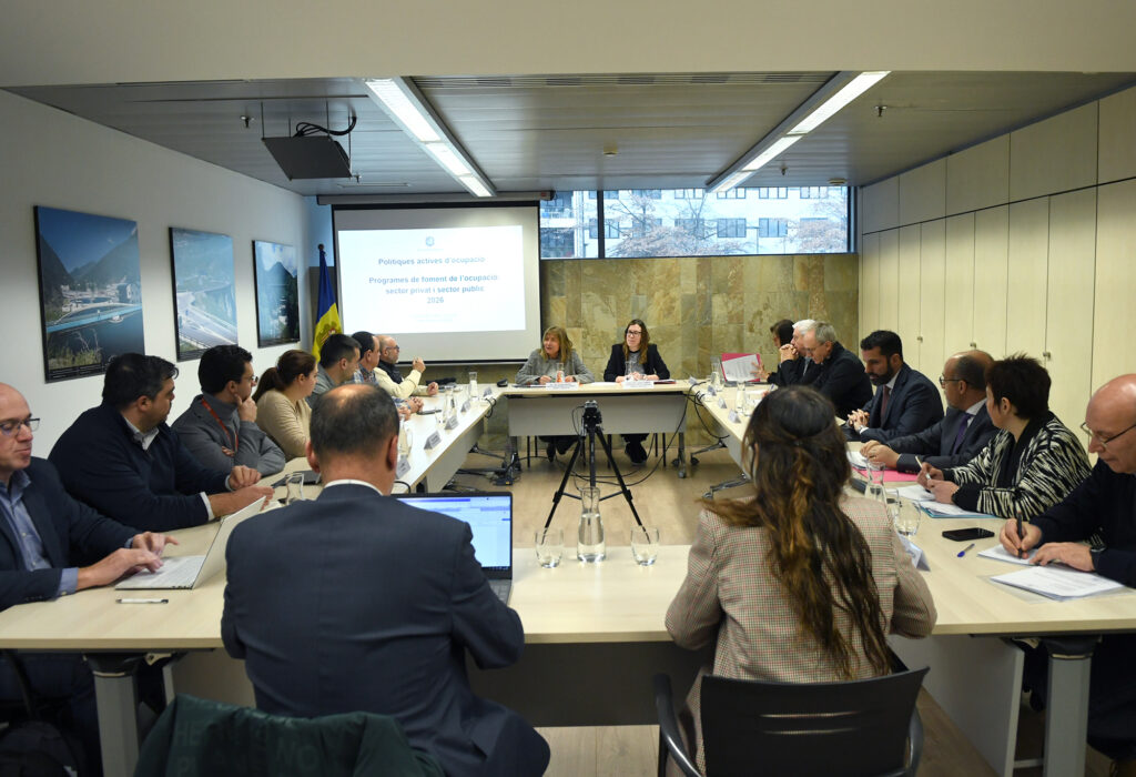 Reunión del Consell Econòmic i Social sobre cuotas de inmigración.