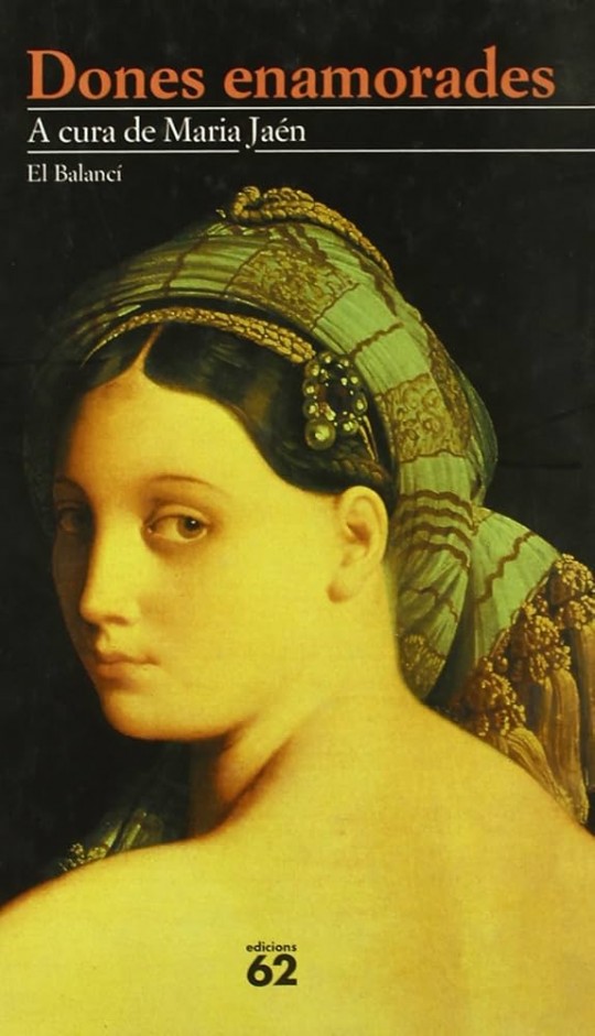 Portada del libro Dones enamorades editado por Maria Jaén