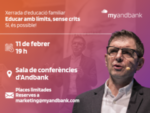 Conferencia sobre educación positiva y límites saludables en Andbank