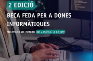 Convocatoria de la segunda edición de la beca FEDA para mujeres en informática