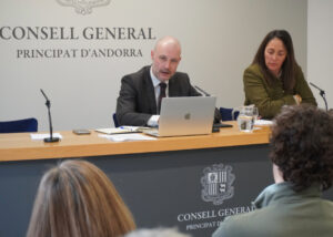 Presentación del dictamen sobre ordenación del territorio en Andorra
