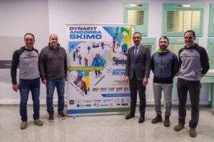 Presentación de la Dynafit Andorra Skimo con organizadores y autoridades locales
