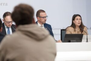 Rueda de prensa sobre medidas económicas en Encamp