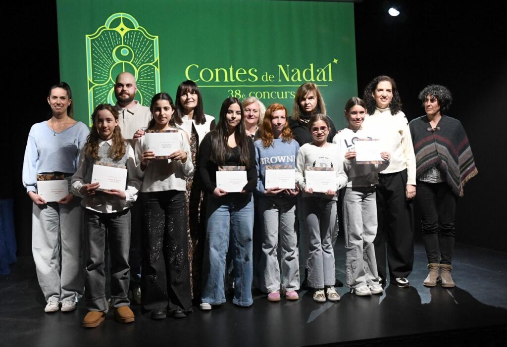 Ceremonia de entrega de premios del concurso de cuentos de Navidad en Andorra
