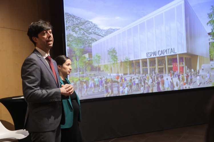 Presentación del proyecto Espai Capital en Andorra la Vella