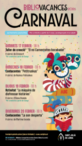 Cartel del espectáculo infantil Petitruskus en Sant Julià de Lòria