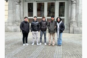 Grupo de estudiantes del Conservatori de Música en Budapest