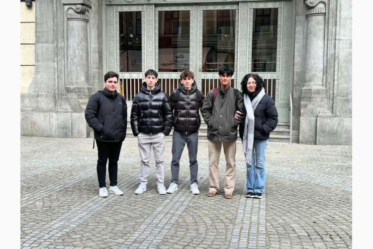 Grupo de estudiantes del Conservatori de Música en Budapest