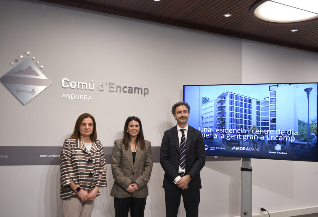 Presentación de la nueva residencia para ancianos en Encamp con MoraBanc