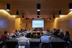 Reunión del Consejo Económico y Social del Pas de la Casa con autoridades y representantes