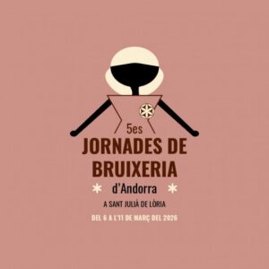 Cartel de la 5ª edición de las Jornadas de Brujería en Andorra