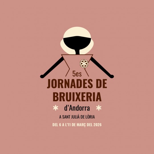 Cartel de la 5ª edición de las Jornadas de Brujería en Andorra