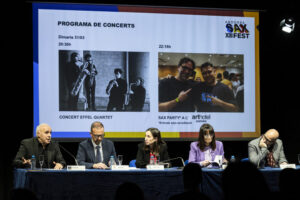 Presentación del programa de conciertos del Andorra Sax Fest 2026