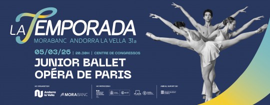 Bailarines del Junior Ballet de París en Andorra la Vella