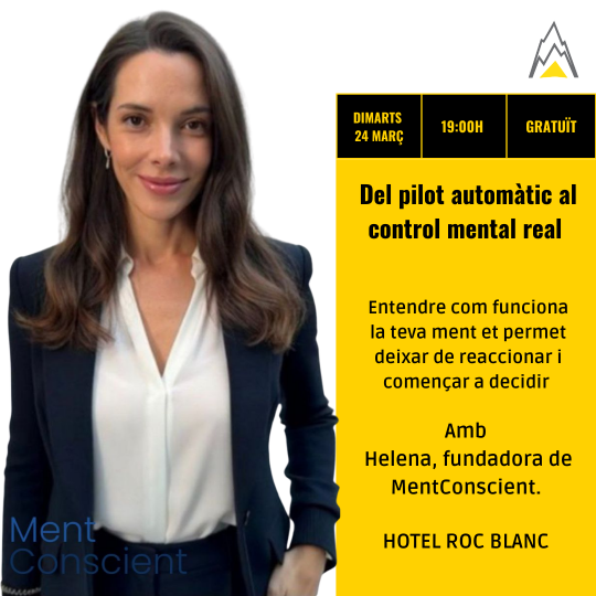 Helena, fundadora de MentConscient, en charla sobre control mental