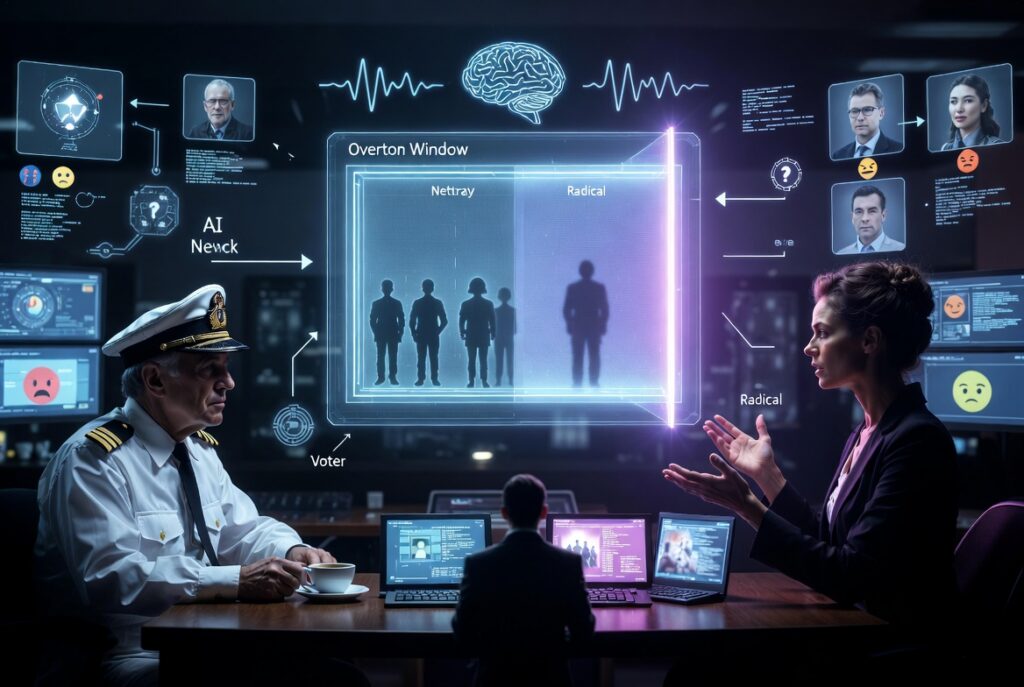 Discusión sobre la manipulación de la percepción del votante con tecnología