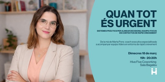 Marta Pons en conferencia sobre liderazgo en Andorra la Vella