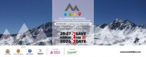 Banner del congreso sobre turismo de montaña y bienestar en Andorra