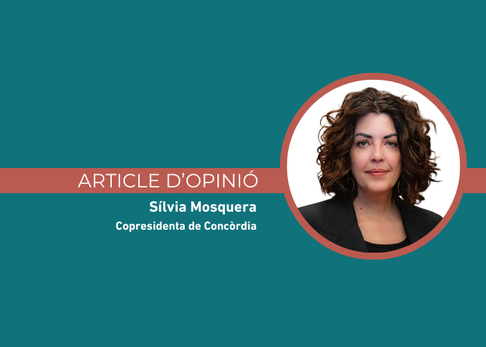 Sílvia Mosquera, copresidenta de Concòrdia, reflexionando sobre el descanso en Andorra.