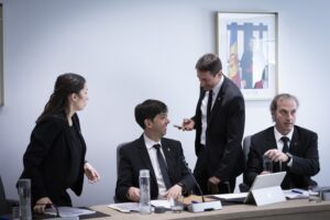 Reunión del Consell de Comú de Andorra la Vella sobre presupuesto y superávit