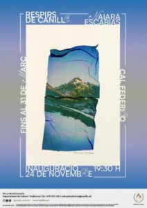 Cartel de la exposición Respirs de Canillo de Naiara Escabias en Cal Federico