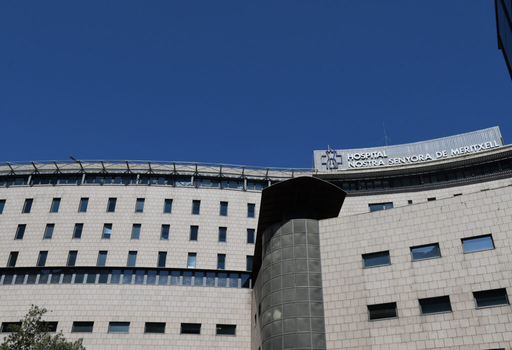 Vista exterior del Hospital Nostra Senyora de Meritxell en Andorra