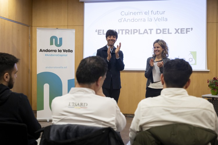 Entrega de premios del concurso El Nutriplat del Xef en Andorra la Vella