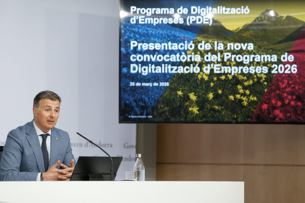 Presentación del Programa de Digitalización d'Empreses en Andorra