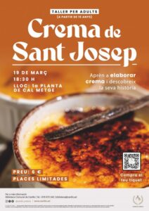 Taller para aprender a hacer Crema de Sant Josep en Canillo