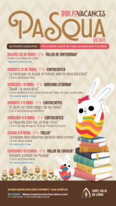 Taller de magia infantil en la Biblioteca de Sant Julià de Lòria con Cristina Ferrer.