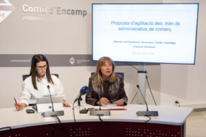 Rueda de prensa sobre nuevos trámites comerciales en Andorra