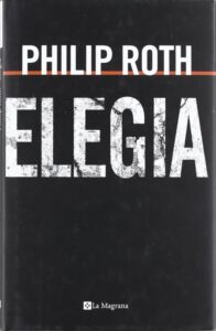 Portada del libro Elegía de Philip Roth en el club de lectura