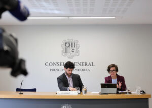 Rueda de prensa sobre la despenalización del aborto y protección de menores en Andorra