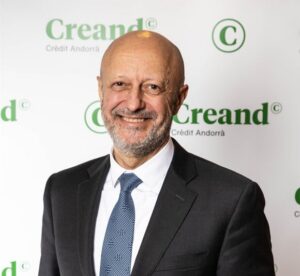 Martí Alfonso, director de Creand, en una entrevista sobre la banca del futuro.