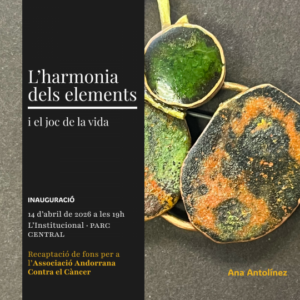 Obra de Ana Antolínez en la exposición L’harmonia dels elements