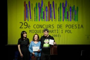 Entrega de premios del 29º Concurso de Poesía Miquel Martí i Pol en Andorra