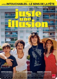 Cartel de la película Juste une illusion con el elenco principal