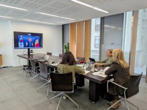 Reunión virtual del Consell General con candidatos a la secretaría de la UIP.