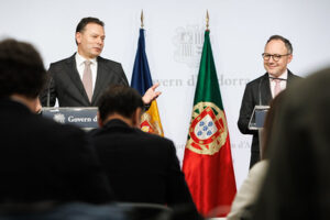 Reunión entre el primer ministro de Andorra y el de Portugal