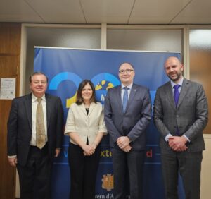 Delegación de la ONU en Andorra discutiendo cooperación en temas de drogas